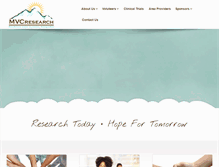 Tablet Screenshot of mvcresearch.com